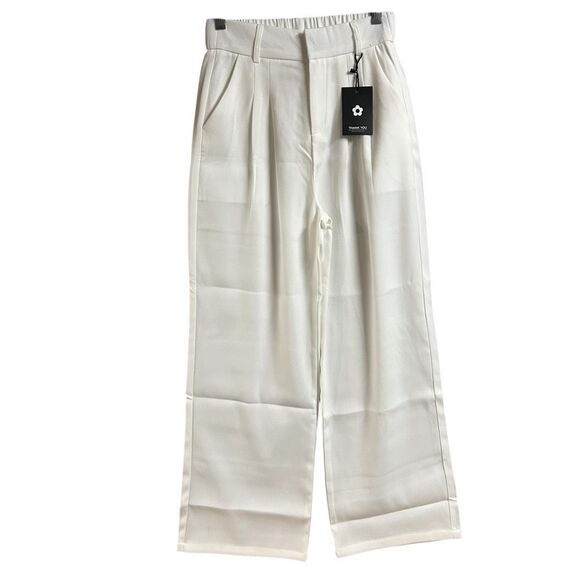 Daisy Grace New Women’s Small White Slack Dress Pants - Picture 1 of 8
